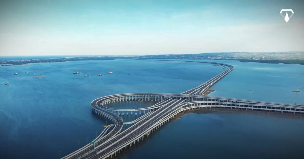 bali toll road aerial