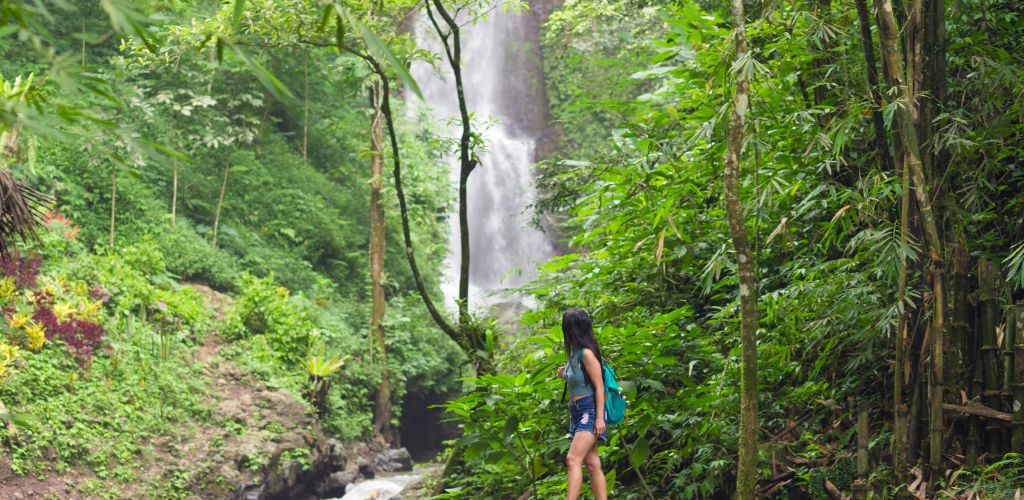 Dschungel-Trekking bei deinem Abenteuerurlaub durch Bali