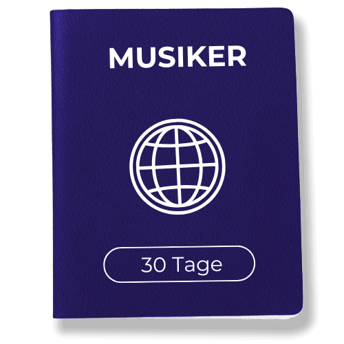 Musiker Visum für Indonesien (C7A) 1 Musiker Visum für Indonesien (C7A)