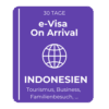 e-Visa on Arrival indonesien