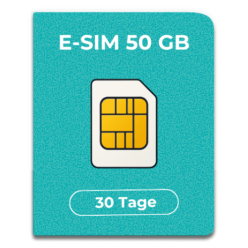 eSIM Indonesien (inkl. Bali) 50 GB / 30 Tage 1 eSIM Indonesien (inkl. Bali) 50 GB / 30 Tage