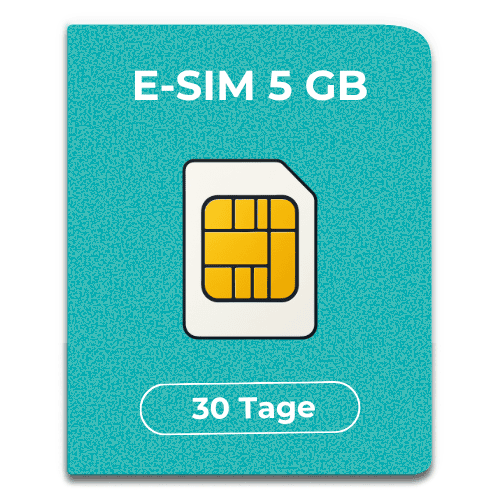 eSIM Indonesien (inkl. Bali) 5GB / 30 Tage 1 eSIM Indonesien (inkl. Bali) 5GB / 30 Tage