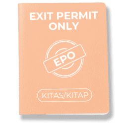 Exit Permit Only Indonesien (EPO / Ausreiseerlaubnis)