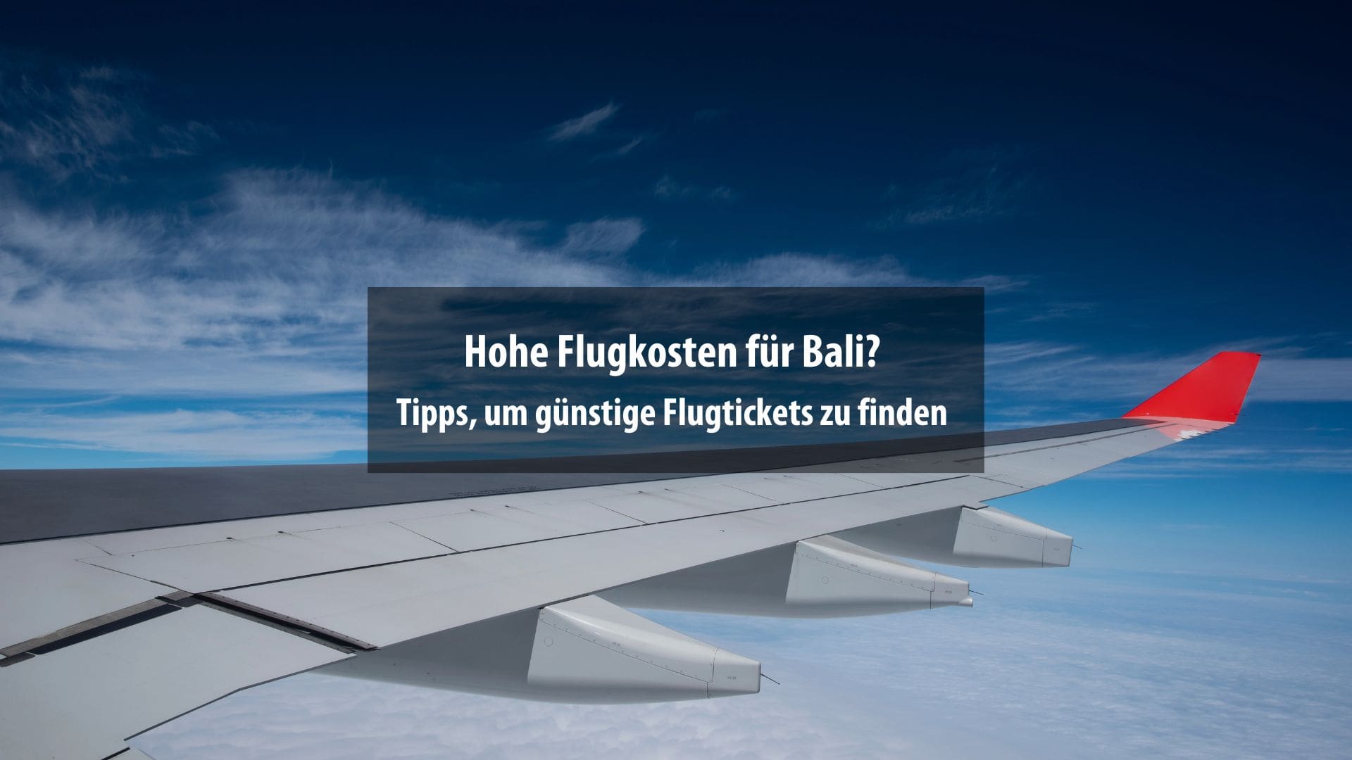 Bali Flug Kosten SparTipps für Deine Reise Bali Visum