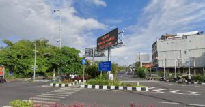 Eingang der Bali Mandara Mautstraße