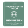 Multiple Entry Visum Indonesien