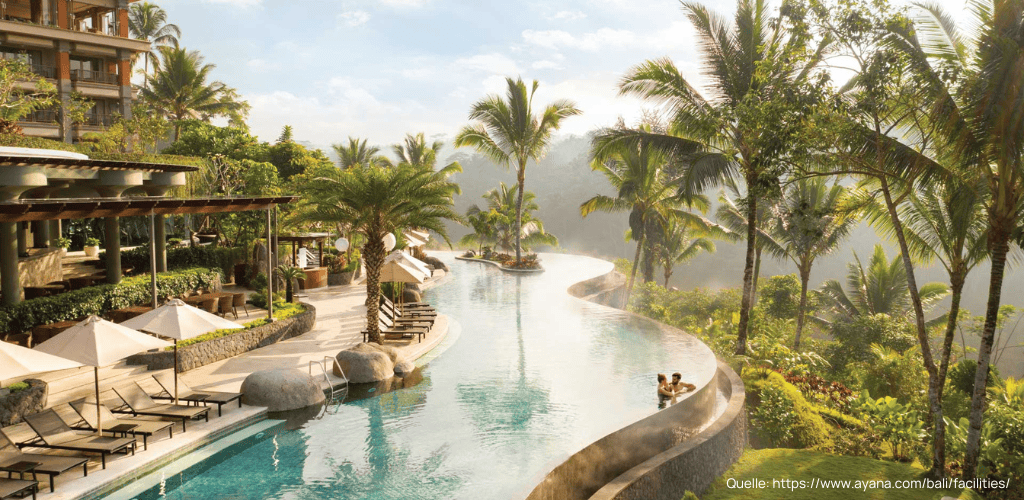 Tolle Thermen Hotels auf Bali