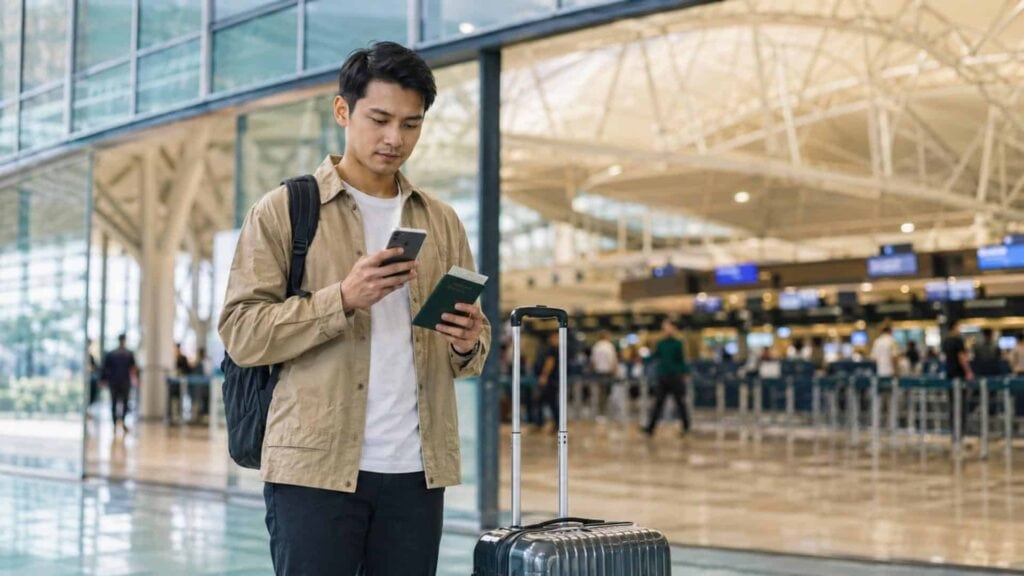 Reisen während der E33G Visumsverlängerung in Indonesien