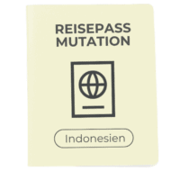 Änderung der Reisepassdaten Indonesien
