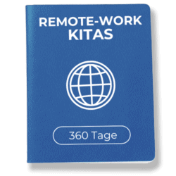 Remote Work Visum / Digital Nomad Visum Indonesien (E33G)