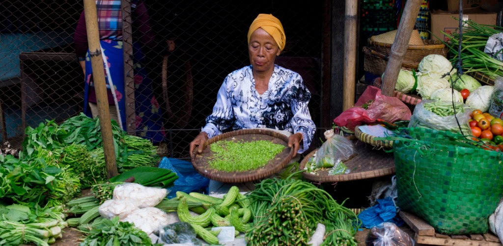 Lokale Märkte als Sehenswürdigkeit auf Bali