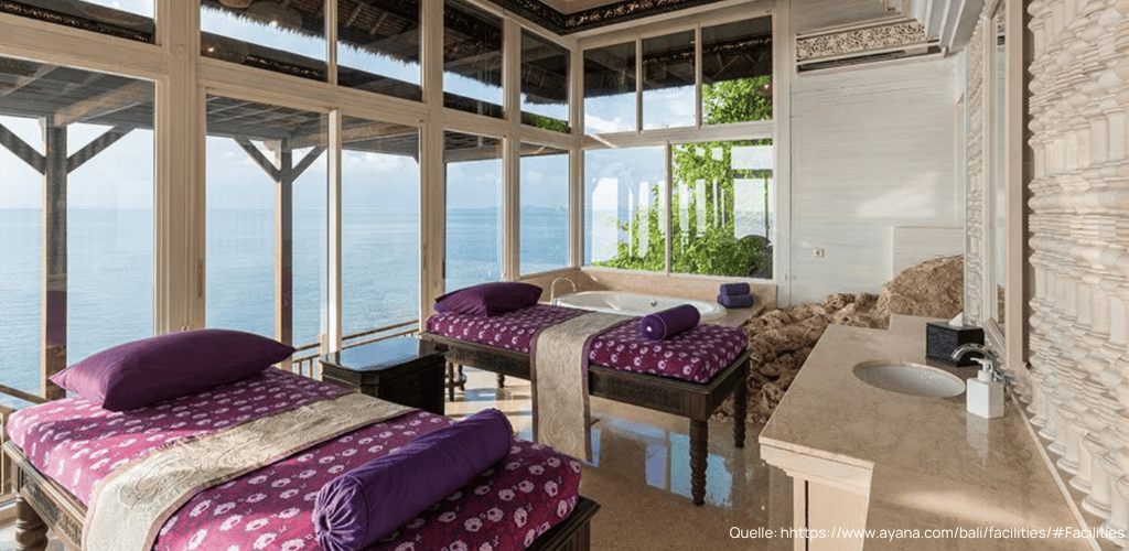 Massage in den schönsten Resorts auf Bali
