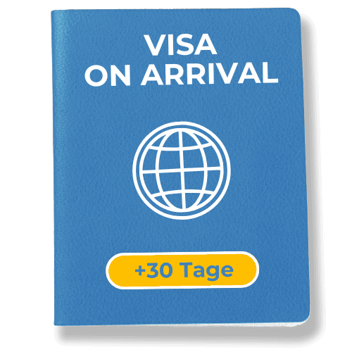 Visa On Arrival Verlängerung Bali / Indonesien (+30 Tage) 1 Visa On Arrival Verlängerung Bali / Indonesien (+30 Tage)
